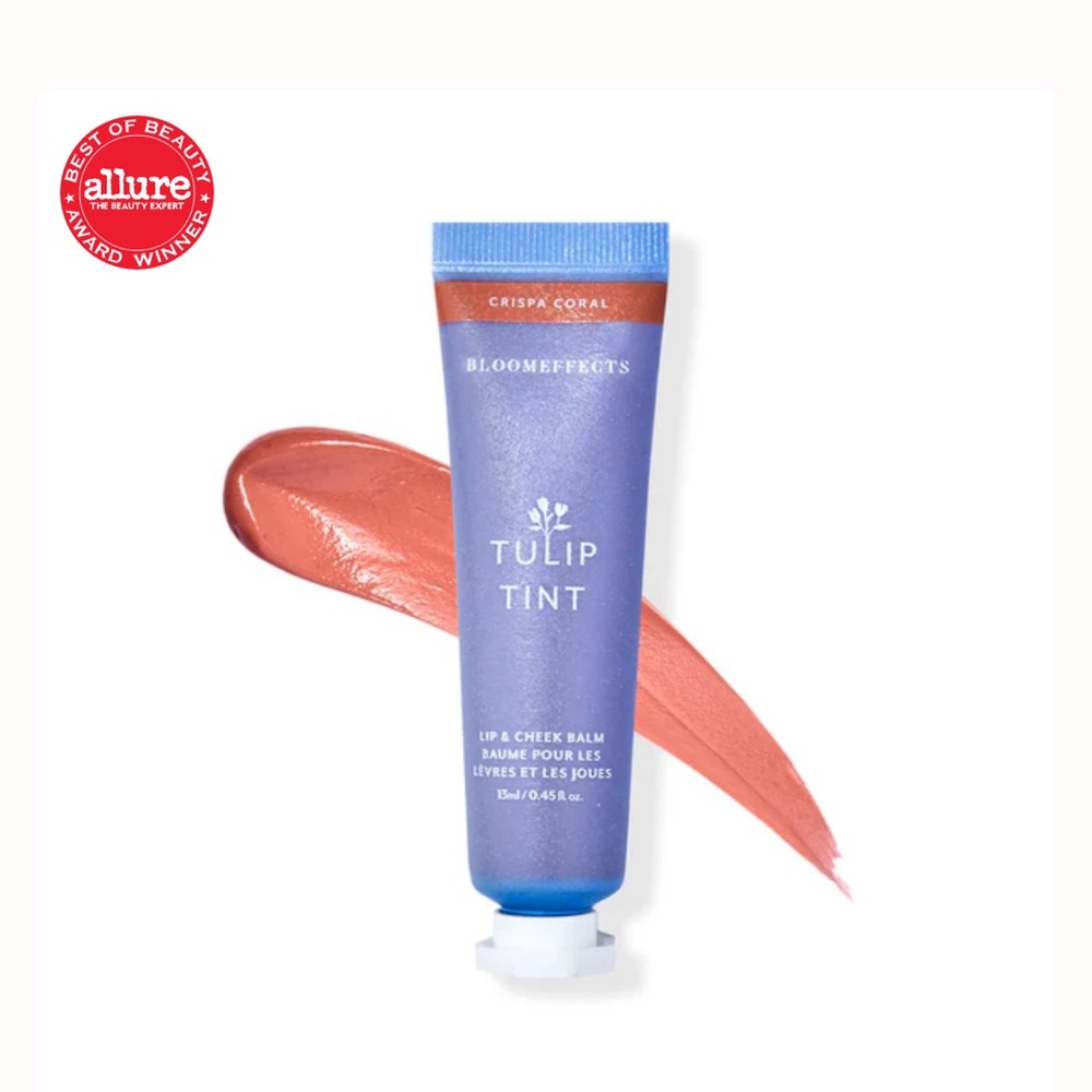 BLOOMEFFECTS
Tulip Tint Lip & Cheek Balm in Crispa Coral